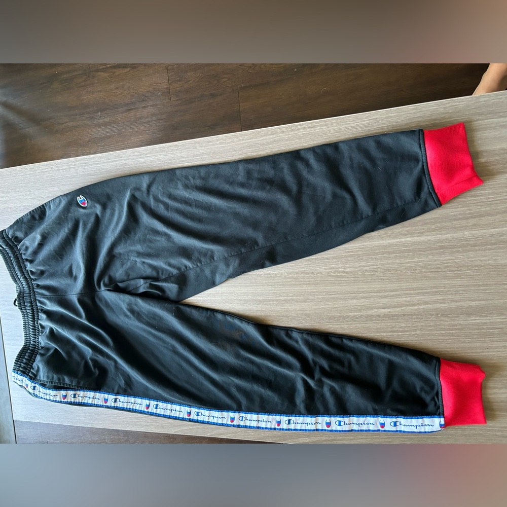 Medium Black Champion Sweatpants